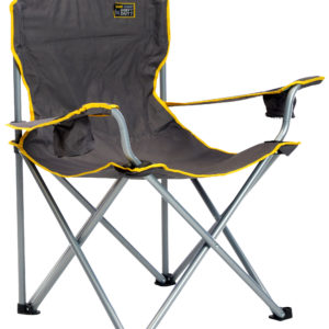 Quik Shade - HD Chair, Gray Fabric, Silver Frame
