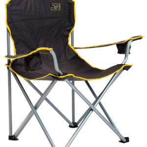 Quik Shade - HD Chair, Black Fabric, Silver Frame