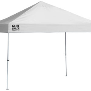 Quik Shade - QS WE100 10x10 STRAIGHT LEG CANOPY, WHITE COVER, WHITE FRAME