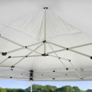 Quik Shade - QS MP100C 10x10 STRAIGHT LEG CANOPY, WHITE COVER, WHITE FRAME