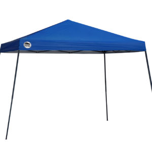 Quik Shade - QS ST81 12x12 SLANT LEG CANOPY, BLUE COVER, BLACK FRAME