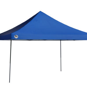 Quik Shade - QS ST144 12x12 STRAIGHT LEG CANOPY, BLUE COVER, BLACK FRAME