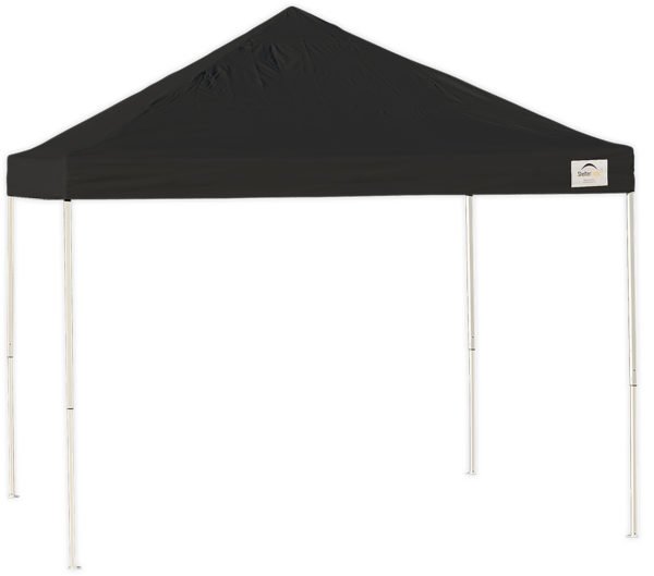 ShelterLogic - 10x10 ST Pop-up Canopy, Black Cover, Black Roller Bag - Image 4