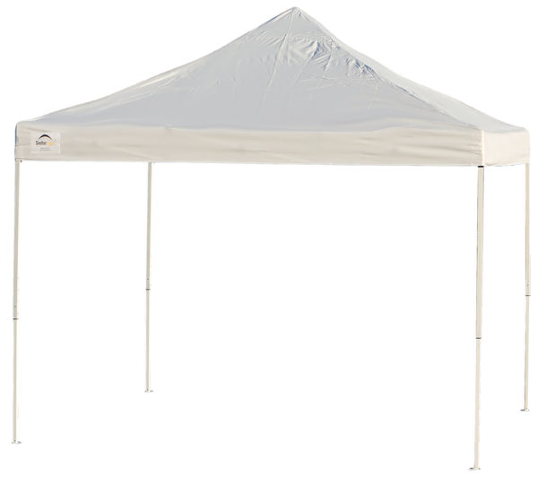 ShelterLogic - 10x10 ST Pop-up Canopy, Truss Top, White Cover, Black Wheel Bag - Image 3