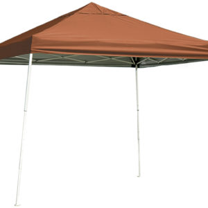 ShelterLogic - 10x10 SL Pop-up Canopy, Terracotta Cover, Black Bag