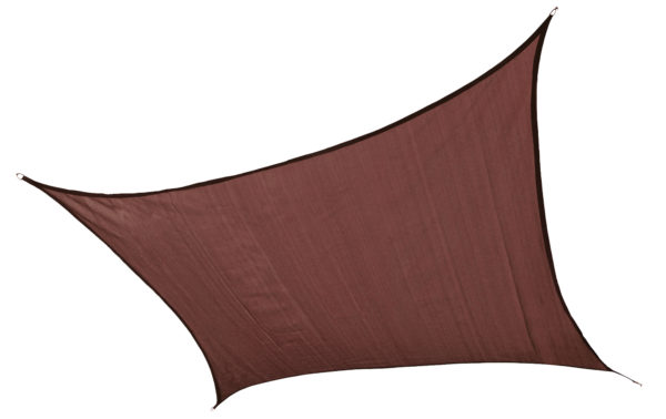 ShelterLogic - 12 ft. / 3,7 m Square Shade Sail - Terracotta 230 gsm