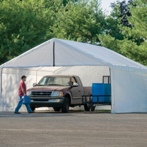 ShelterLogic - 18x20 White Canopy Enclosure Kit