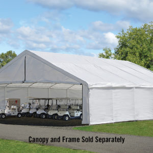 ShelterLogic - 30x30 White Canopy Enclosure Kit, FR Rated