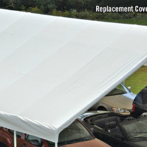 ShelterLogic - 30x40 Canopy White Replacement Cover for 2-3/8" Frame; FR Rated
