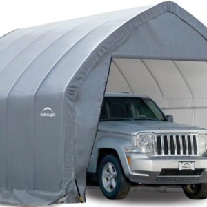 ShelterLogic - Garage-in-a-Box® Crossover/Small Truck 11 x 20 x 9'6" GRAY