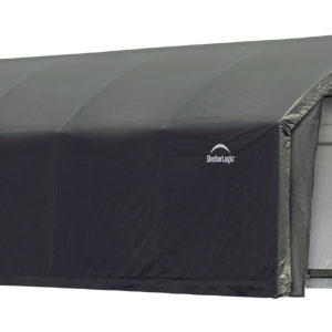 ShelterLogic - Garage Accelaframe 9oz PE 12x25x9