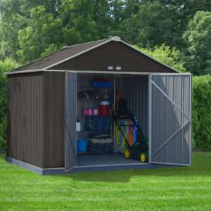 Arrow - EZEE Shed® , 10x8, Extra High Gable, 72 in walls, vents