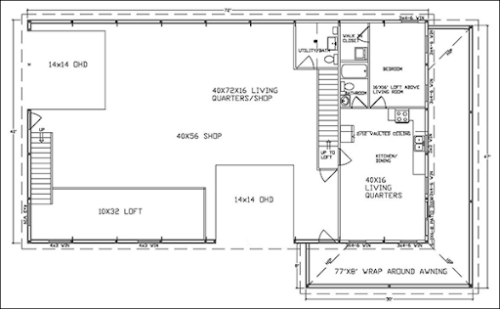 Metal Building Office Floor Plans