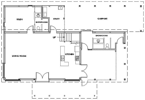 Pole Barns With Living Quarters Floor Plans