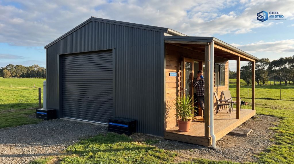 Shed with Living Quarters