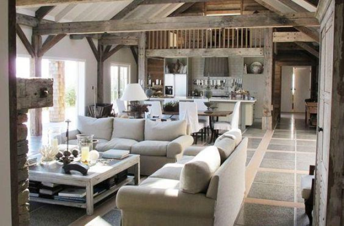 Rustic chic décor