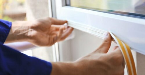 seal up windows and doors