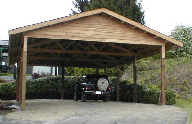 A-Frame Carport Roof