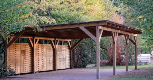 Flat Roof Carport