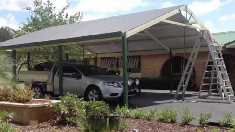 Gable Roof Carport