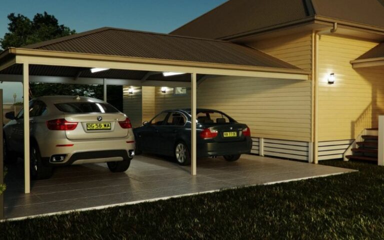 Hip Roof Carport