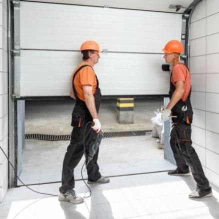 Installing The Garage Door