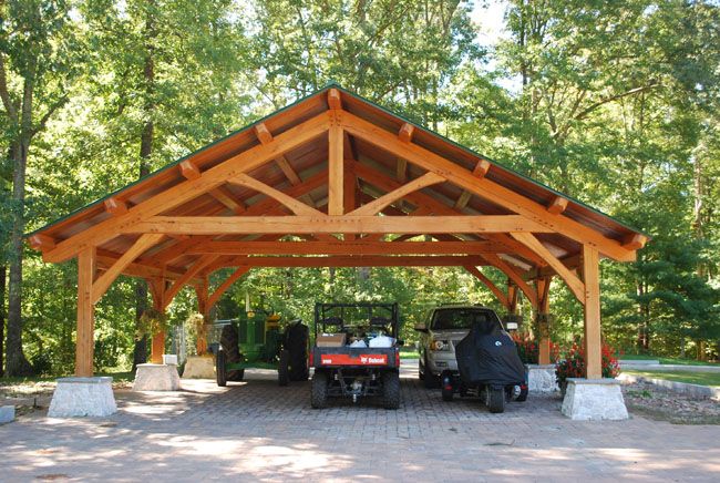 Timber Carport Frame