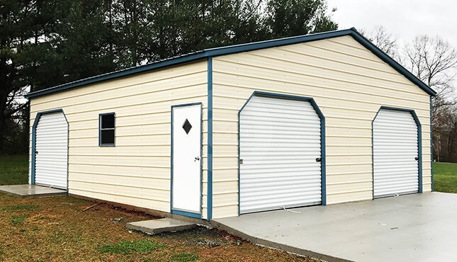 enclosed carport