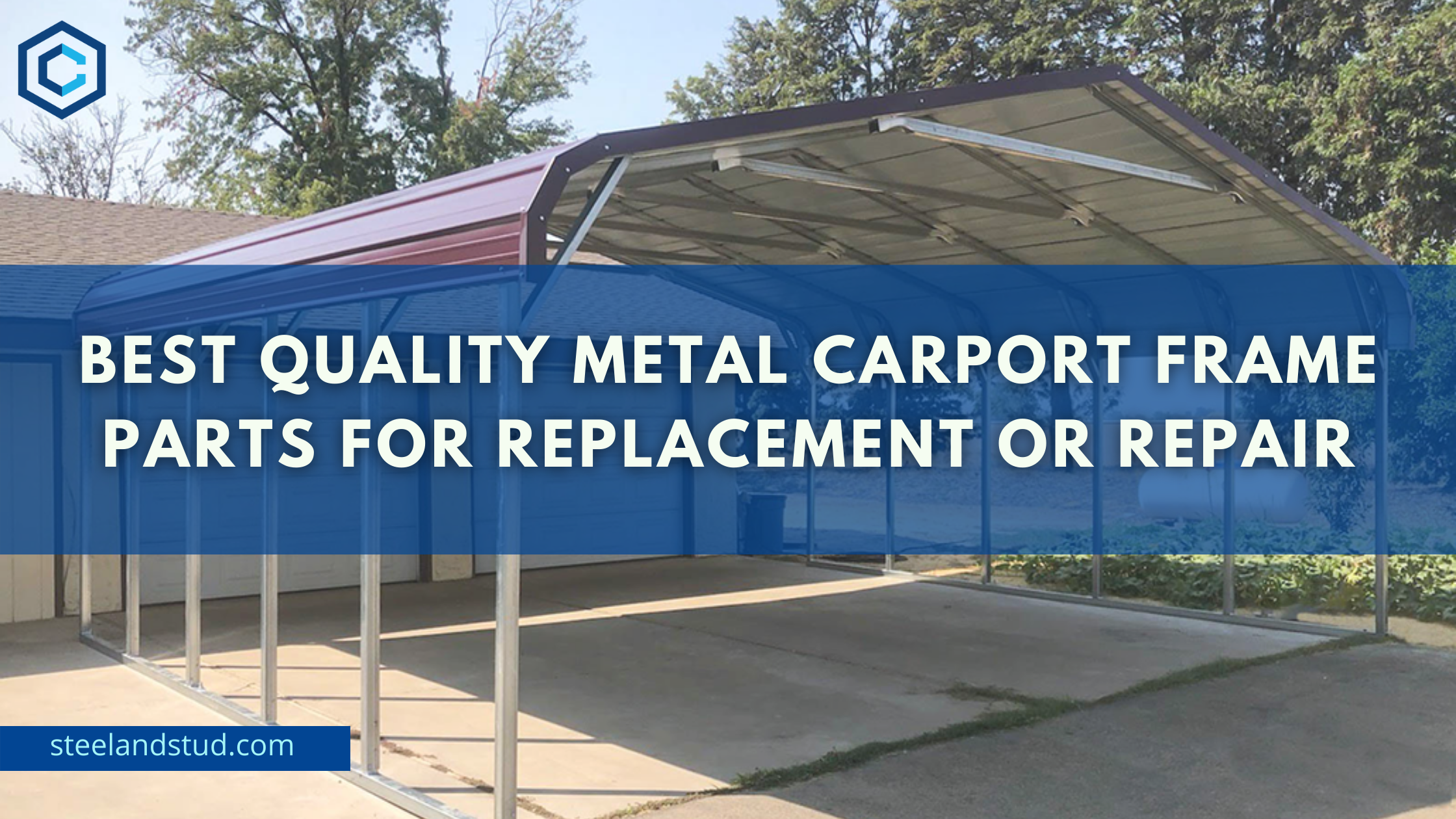 Best Quality Metal Carport Frame Parts for replacement or Repair