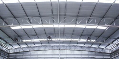 How to put a ceiling in metal building
