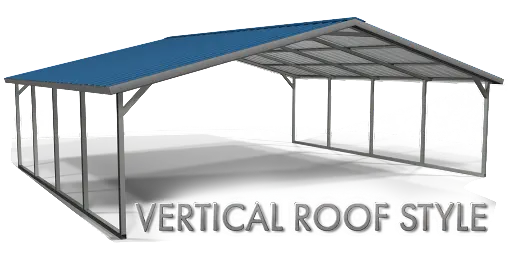 Vertical Roof Carport
