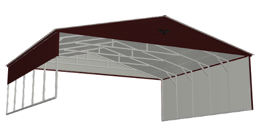 Available Sizes and Prices of Vertical Roof Metal Carport