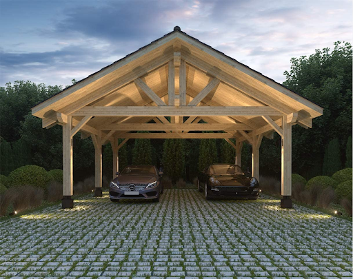 Wooden Carport