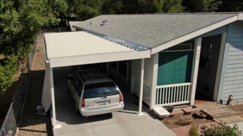 Attached Winter Carport