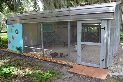 Carport Chicken Coop