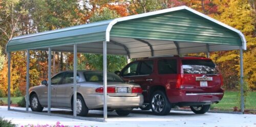 Carport in South Carolina-Steel and Stud