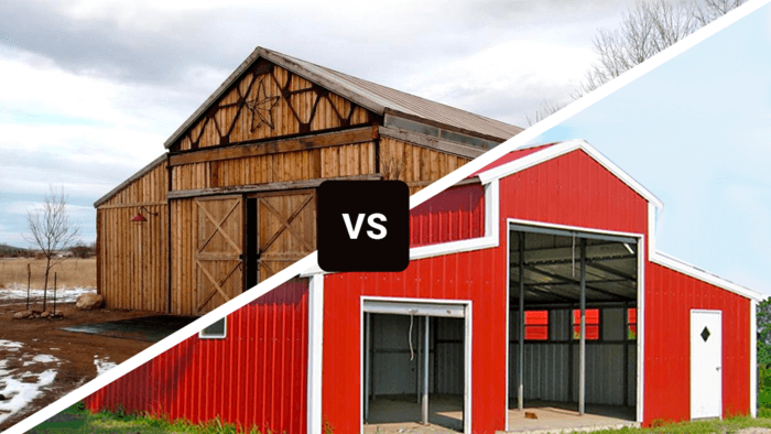 Pole Barn vs Metal Garage