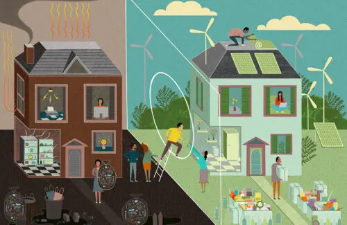 Lighter Carbon Footprint While Construction
