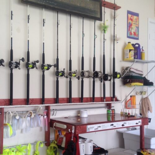 The Perfect Garage Workshop for Fishing and Hunting