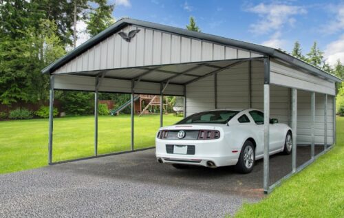 Custom metal carports for 1 car