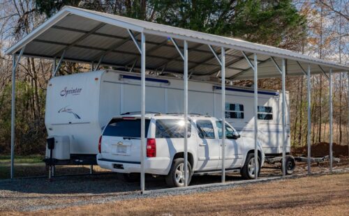 metal RV covers