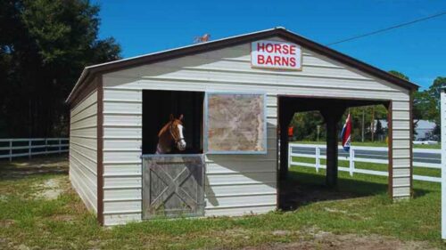 Uses of Metal Horse Barn