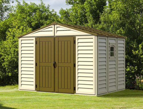 Plastic sheds 