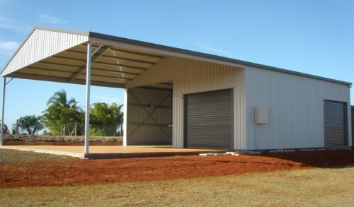 Maintenance of steel shed
