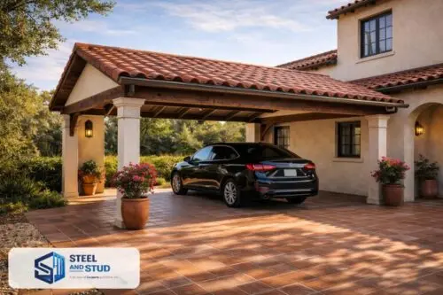 14×20 Carport for One Vehicle