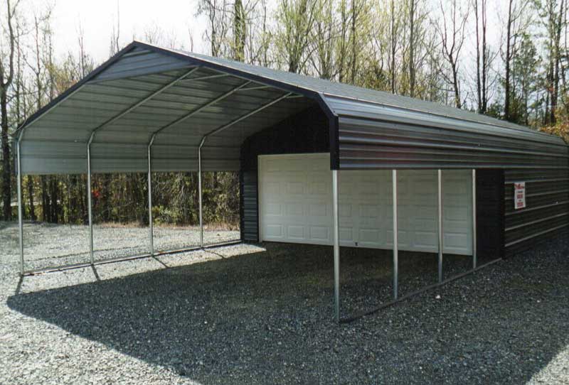 Metal Carports Attached to House Steel & Stud