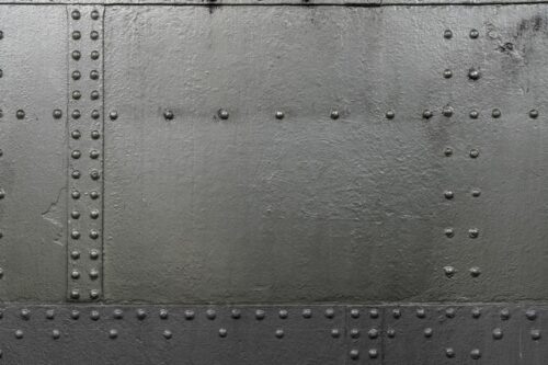 metal on carport wall