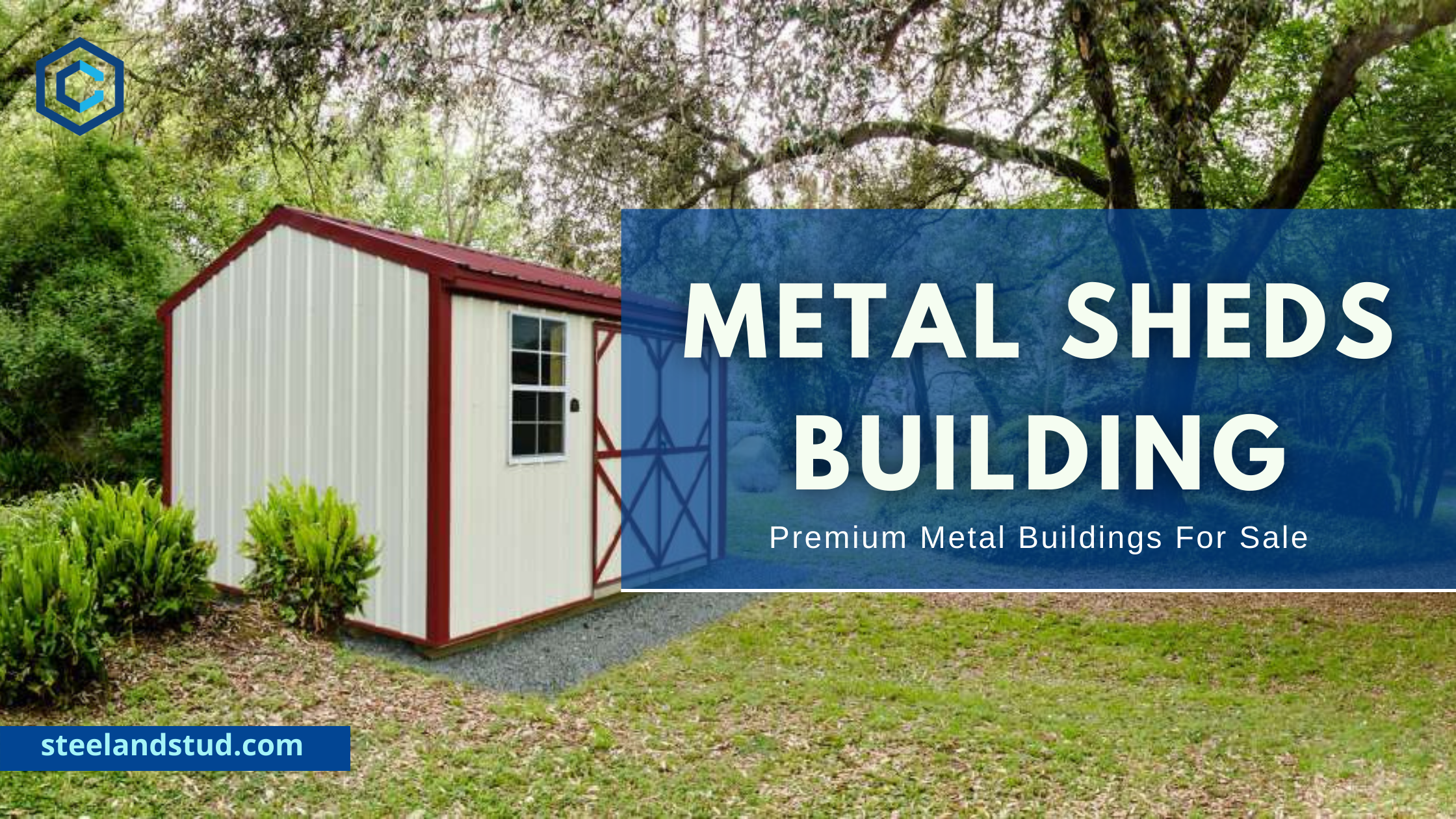 Metal sheds Building