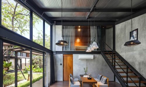 How to make the loft of a metal building suitable for living 