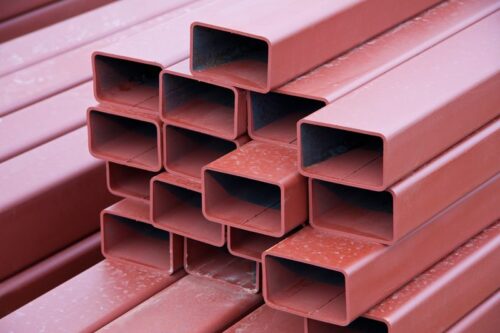 Red oxide steel